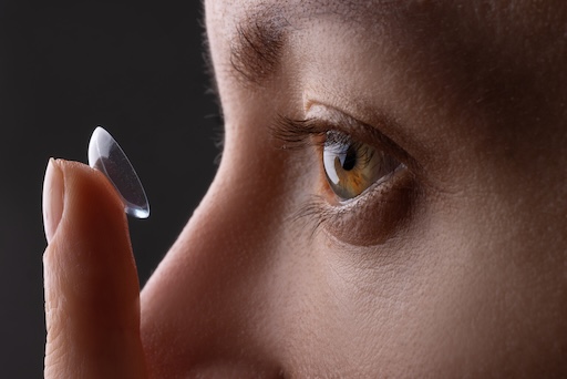 Contact lenses at Pristine Opticals